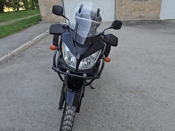2004 Suzuki V-Strom DL 650, чёрный, 540000 рублей - вид 12