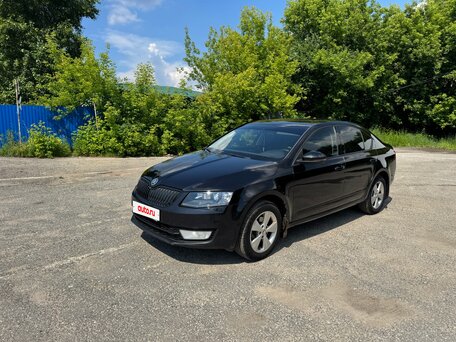 2014 Skoda Octavia III (A7), чёрный, 1070000 рублей, вид 1
