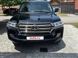 2018 Toyota Land Cruiser 200 Series Рестайлинг 2, чёрный, 6980000 рублей, вид 1