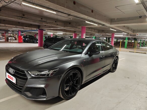 2019 Audi A7 55 TFSI II (4K), серый, 5080000 рублей - вид 7