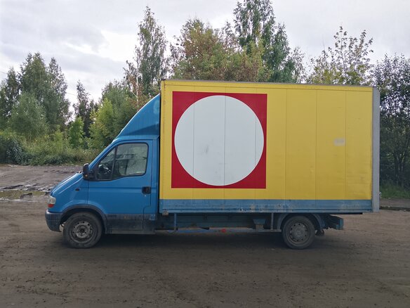 2000 Renault Master, синий, 635000 рублей - вид 2