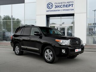 2012 Toyota Land Cruiser 200 Series Рестайлинг 1, чёрный, 2950000 рублей, вид 1