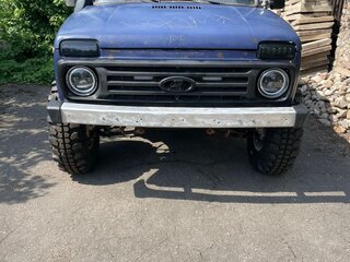 1999 Lada (ВАЗ) 2121 (4x4) I Рестайлинг, синий, 500000 рублей, вид 2