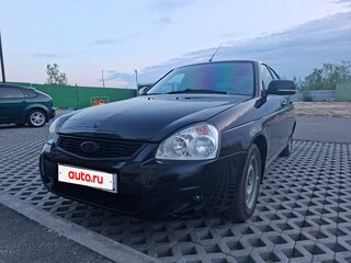 2016 Lada (ВАЗ) Priora I Рестайлинг, чёрный, 550000 рублей, вид 1