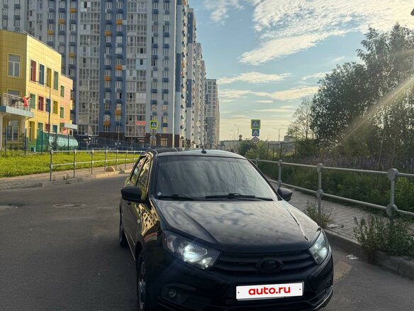 2019 Lada (ВАЗ) Granta I Рестайлинг, чёрный, 480000 рублей
