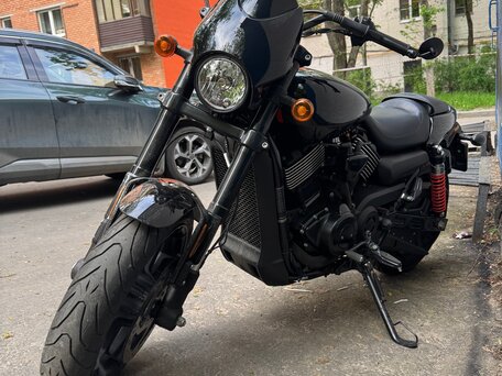 2018 Harley-Davidson Street Rod, чёрный, 700000 рублей, вид 4