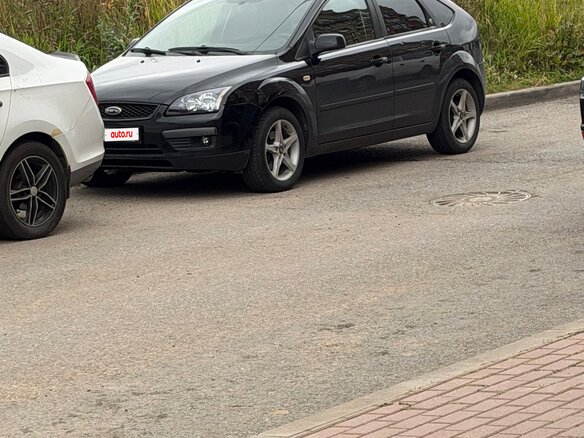 2006 Ford Focus II, чёрный - вид 2