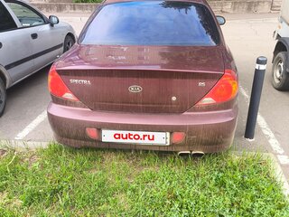 2006 Kia Spectra I Рестайлинг 2, красный, 215000 рублей, вид 3