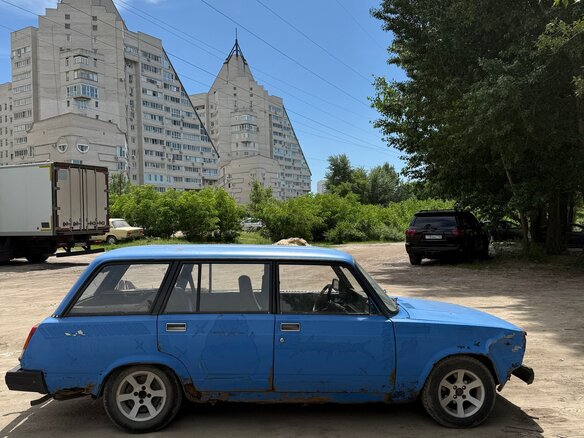 2007 Lada (ВАЗ) 2104, синий, 63000 рублей - вид 3
