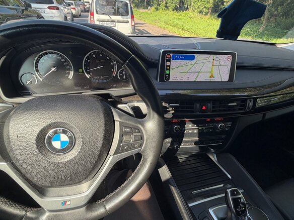 2017 BMW X6 35i II (F16), белый, 3800000 рублей - вид 6