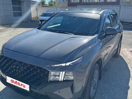 2021 Hyundai Santa Fe IV Рестайлинг, серый, 3249000 рублей, вид 2