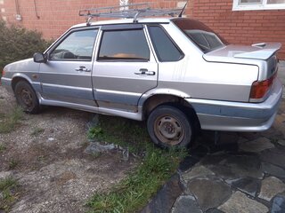 2007 Lada (ВАЗ) 2115, серебристый, 130000 рублей, вид 5