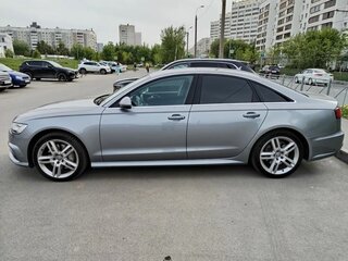 2016 Audi A6 IV (C7) Рестайлинг, серый, 2600000 рублей, вид 3