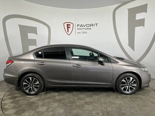2014 Honda Civic IX Рестайлинг, бежевый, 1485000 рублей, вид 4