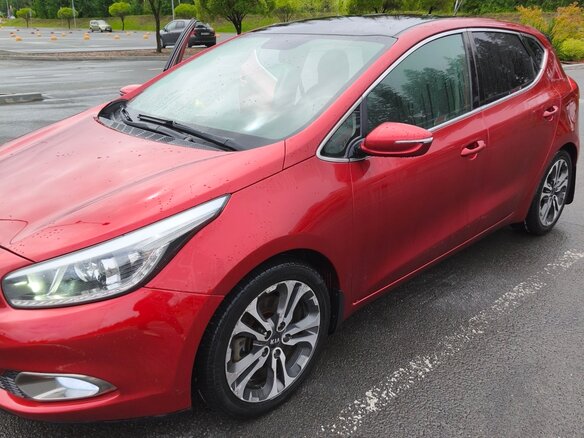 2014 Kia Ceed II, красный, 1300000 рублей - вид 5