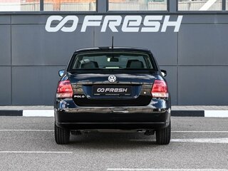 2013 Volkswagen Polo V, чёрный, 779000 рублей, вид 4