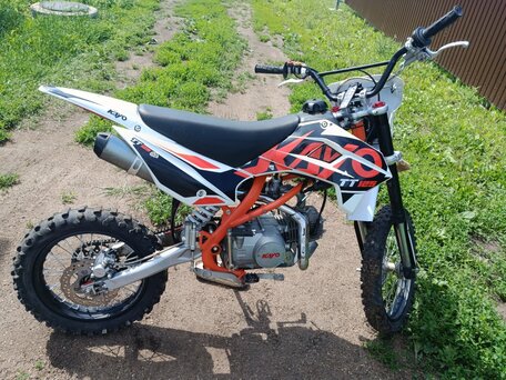 2024 Kayo Basic TT125, белый, 80000 рублей, вид 5