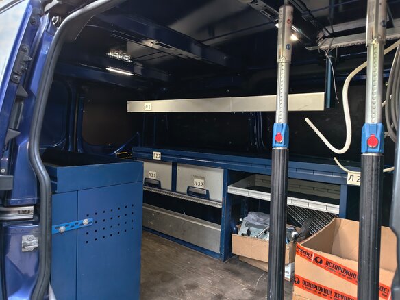 2015 Ford Transit Custom, синий, 1400000 рублей - вид 5