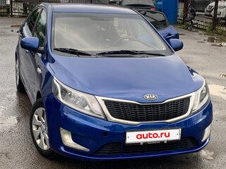 2012 Kia Rio 4-speed III, синий, 700000 рублей, вид 2