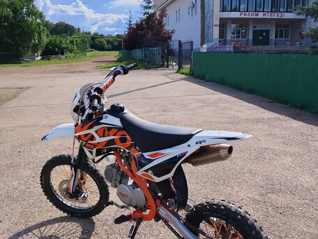 2024 Kayo Basic TT125, оранжевый, 55000 рублей, вид 3