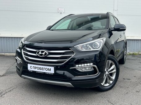 2015 Hyundai Santa Fe III Рестайлинг, чёрный, 1900000 рублей, вид 1