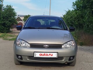 2007 Lada (ВАЗ) Kalina I, серый, 350000 рублей, вид 1