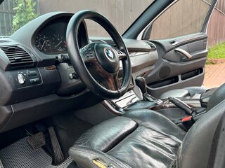 2001 BMW X5 4.4i I (E53), серебристый, 750000 рублей, вид 5