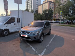 2007 Mitsubishi Outlander II, серый, 830000 рублей, вид 2