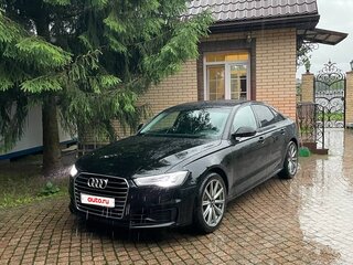 2014 Audi A6 IV (C7) Рестайлинг, чёрный, 1550000 рублей, вид 2