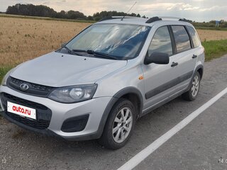 2015 Lada (ВАЗ) Kalina Cross II, серый, 455000 рублей, вид 1