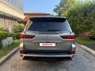 2021 Lexus LX 570 III Рестайлинг 2, серый, 12955369 рублей, вид 4