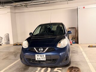 2018 Nissan March IV (K13) Рестайлинг, синий, 890000 рублей, вид 5