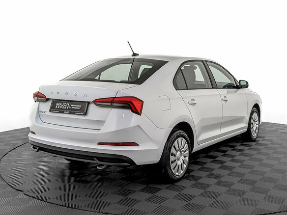 2021 Skoda Rapid II, белый, 1235000 рублей - вид 4