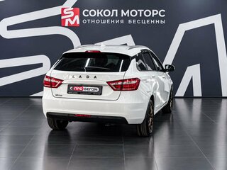 2019 Lada (ВАЗ) Vesta SW I, белый, 1099900 рублей, вид 5