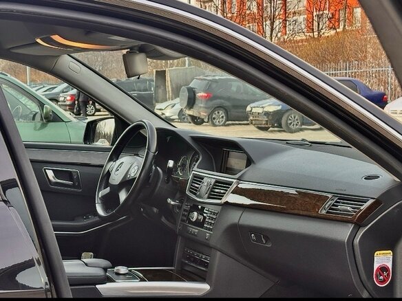 2012 Mercedes-Benz E-Класс 200 7G-Tronic IV (W212, S212, C207), чёрный, 1290000 рублей - вид 5