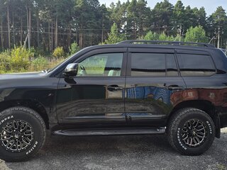 2015 Toyota Land Cruiser 200 Series Рестайлинг 1, чёрный, 5150000 рублей, вид 4
