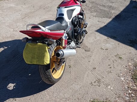 2007 Honda CB 400 Super Four, красный, 420000 рублей, вид 5