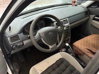 2013 Lada (ВАЗ) Priora I Рестайлинг, белый, 450000 рублей, вид 5