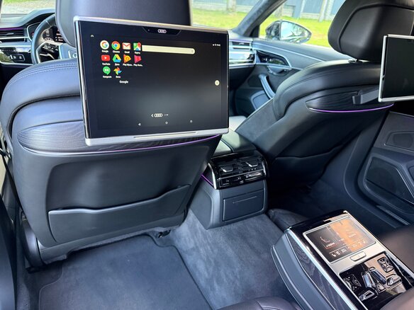 2018 Audi A8 Long 55 TFSI IV (D5), чёрный, 4150000 рублей - вид 37