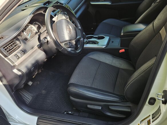 2013 Toyota Camry US Market VII (XV50), белый, 1700000 рублей - вид 4