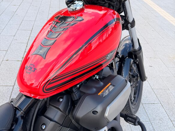 2017 Yamaha XV950 Bolt, красный, 595000 рублей - вид 14