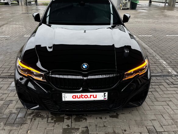 2020 BMW 3 серии 330i VII (G2x), чёрный, 3450000 рублей - вид 2