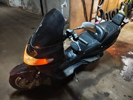 1999 Suzuki Burgman (SkyWave) 400, чёрный, 165000 рублей, вид 2