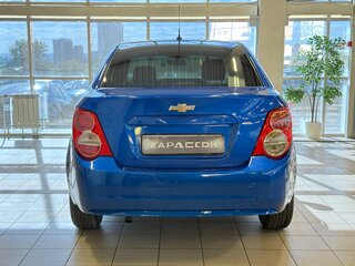 2012 Chevrolet Aveo II, синий, 649000 рублей, вид 4