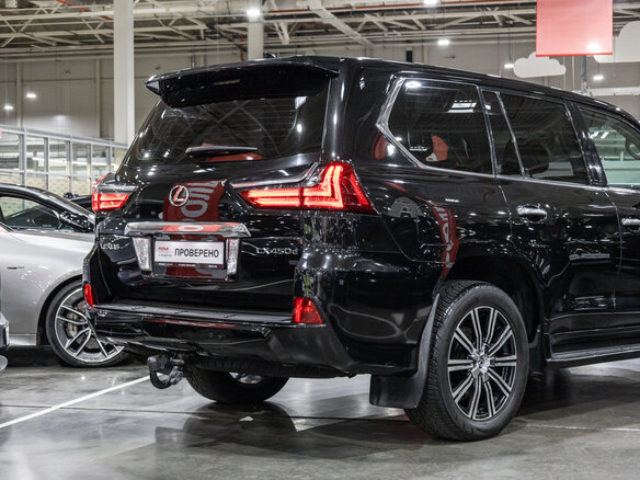 2015 Lexus LX 450d III Рестайлинг 2, чёрный - вид 7