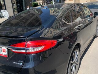 2016 Ford Fusion (North America) II Рестайлинг, чёрный, 1280000 рублей, вид 4