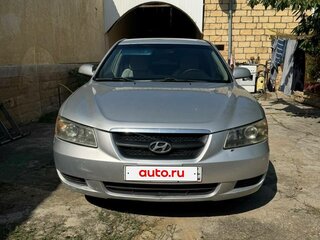 2007 Hyundai Sonata V (NF), серебристый, 740000 рублей, вид 1