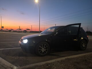 1998 Volkswagen Golf IV, чёрный, 370000 рублей, вид 5