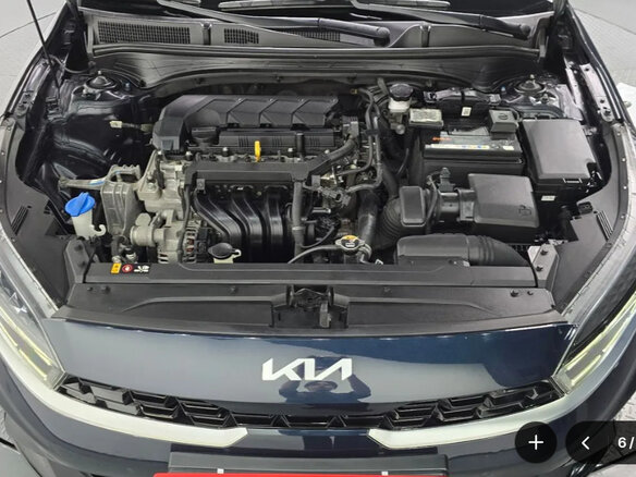 2022 Kia K3 II Рестайлинг, синий, 1750000 рублей - вид 6