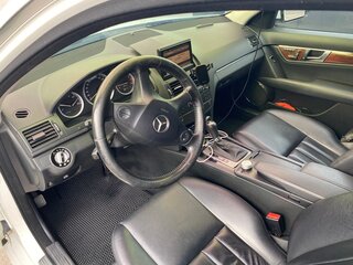 2008 Mercedes-Benz C-Класс 180 Kompressor III (W204), белый, 1200000 рублей, вид 4